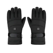 Men Heated Gloves USB Rechargeable,Winter Thermal Gloves With Heating ,Motorcycle Touchscreen Electric Heating Gloves,Ski Gloves