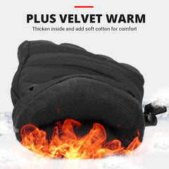 Heated rechargeable ski gloves